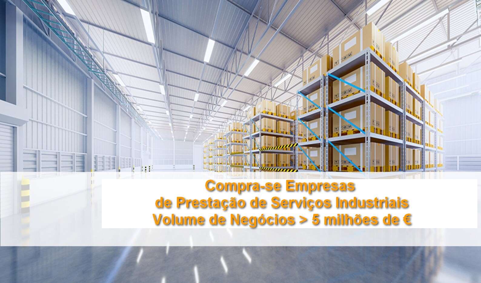 compra empresa de prestação de serviços industriais
