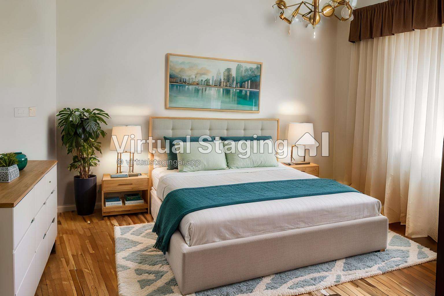 cuarto-1 - Bedroom - Modern home staging